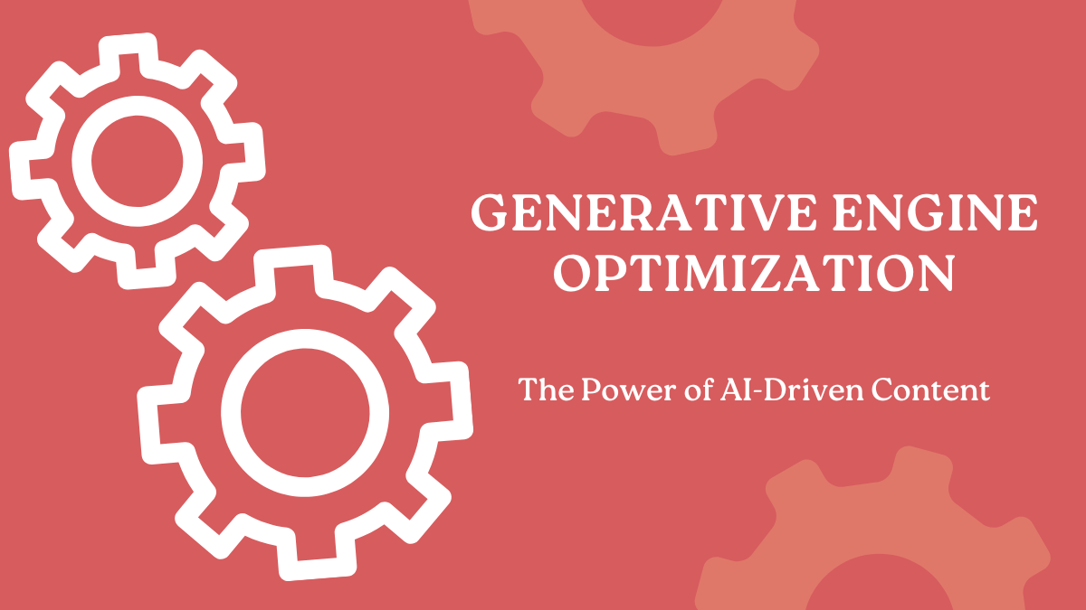 Generative engine optimization